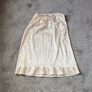 Fortune Beige Half Slip SIZE S